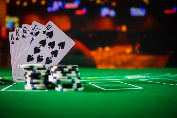 Our tangkasqq Kode Alam slot guide visual with casino table lights